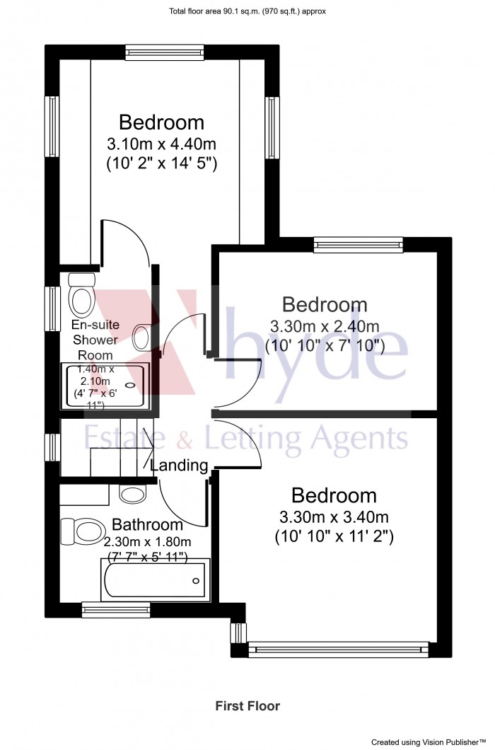 Floorplans For Heys Road, Prestwich, Manchester, M25 1QB