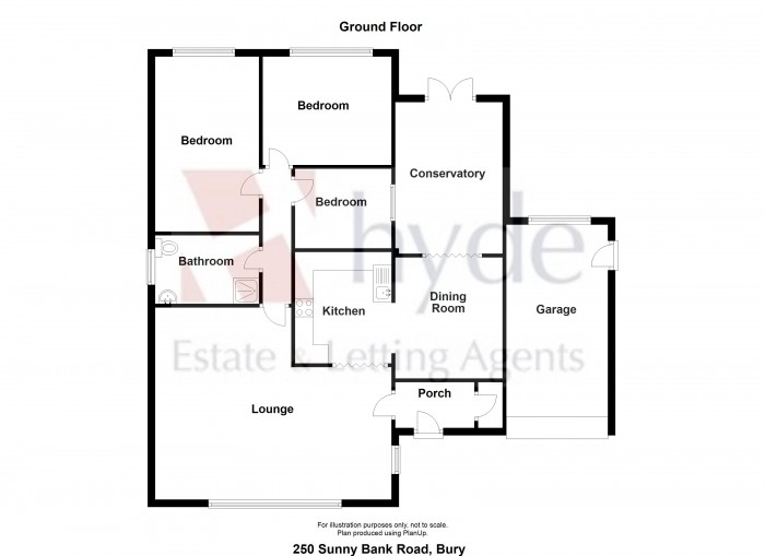 Floorplans For Sunny Bank Road, Unsworth, Bury, BL9 8LA