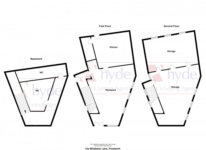 Floorplans For Whittaker Lane, Prestwich, Manchester, M25 1FX