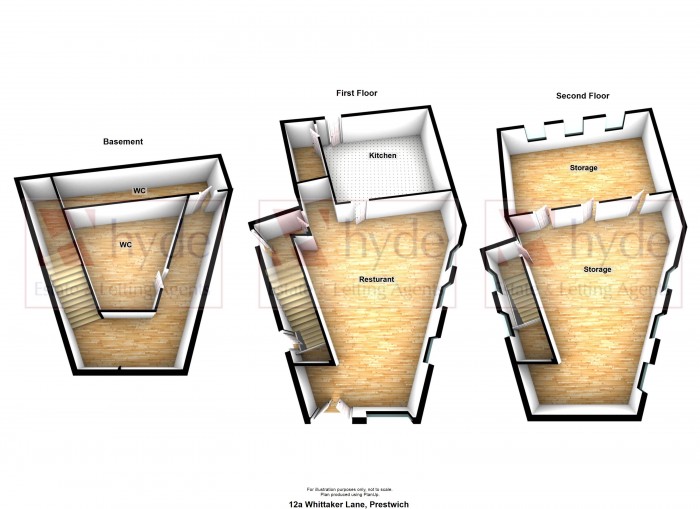 Floorplans For Whittaker Lane, Prestwich, Manchester, M25 1FX
