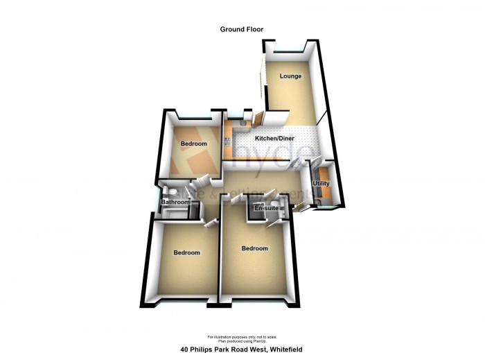 Floorplans For Philips Park Road West, Whitefield, Manchester, M45 7GJ
