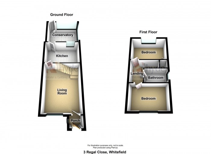 Floorplans For Regal Close, Whitefield, Manchester, M45 8NR
