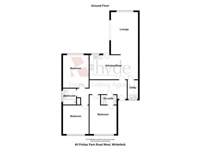Floorplans For Philips Park Road West, Whitefield, Manchester, M45 7GJ