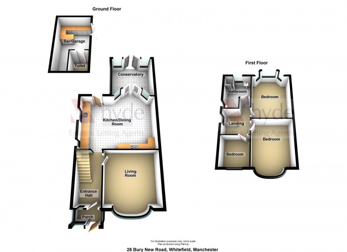 Floorplans For Bury New Road, Whitefield, Manchester, M45 7FJ