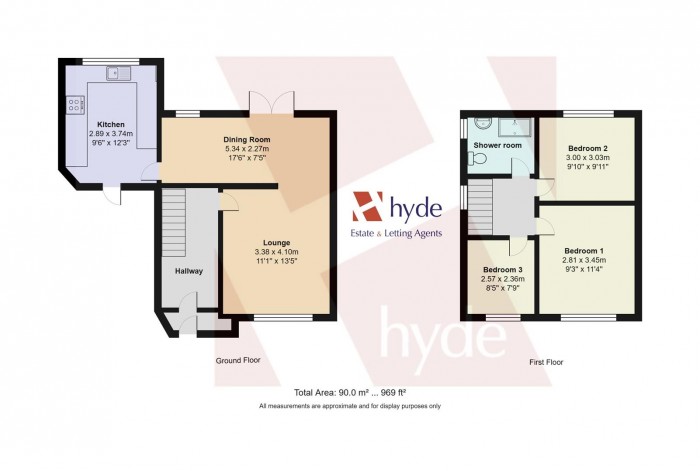 Floorplans For Chatsworth Close, Hollins, Bury