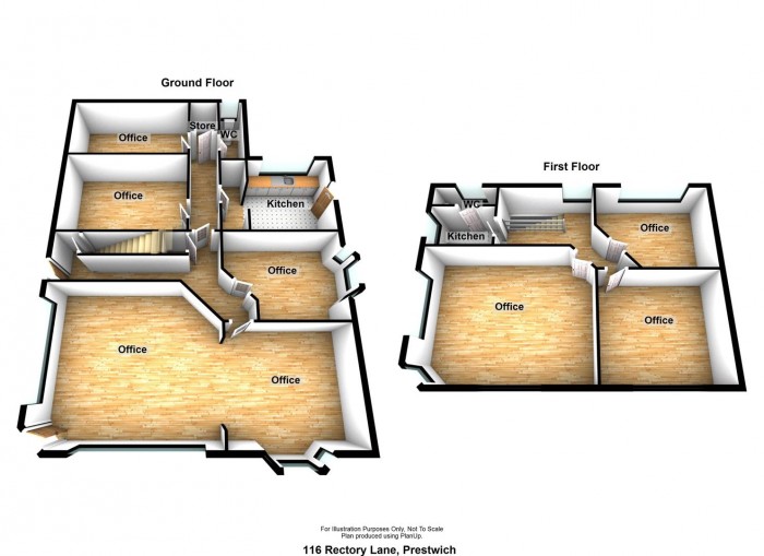Floorplans For Rectory Lane, Prestwich