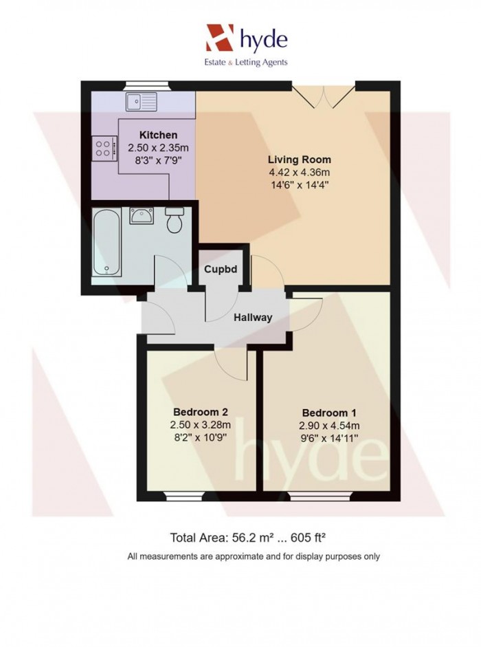 Floorplans For Flat 31 The Horizons, Moss Lane