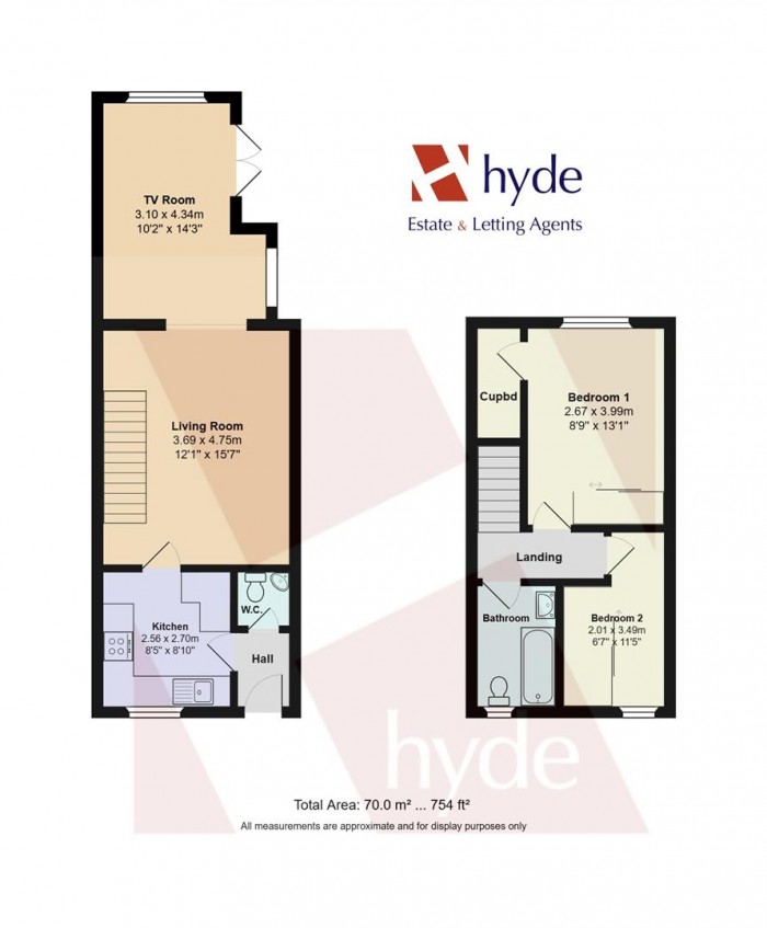 Floorplans For Gate Lane, Radcliffe, Manchester