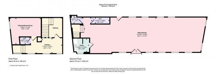 Floorplans For St. James's Row, Burnley