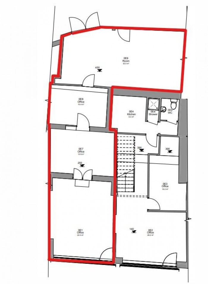 Floorplans For Bolton Road, Bolton, BL4 8DB (Ground floor left unit)
